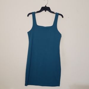 Wild Rose Size Juniors XL Teal Bodycon, Mini Dress